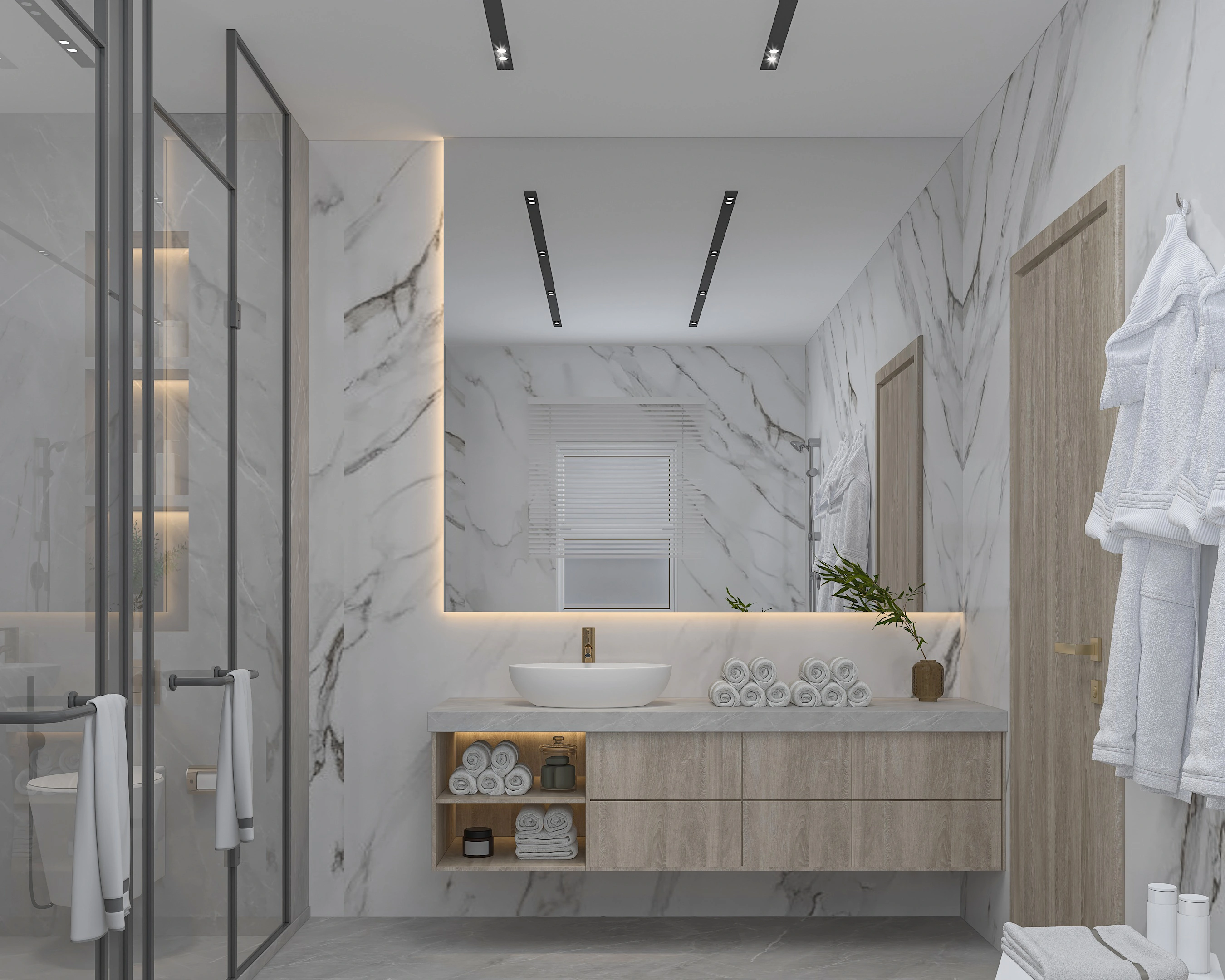 Wash & Bathroom View 23